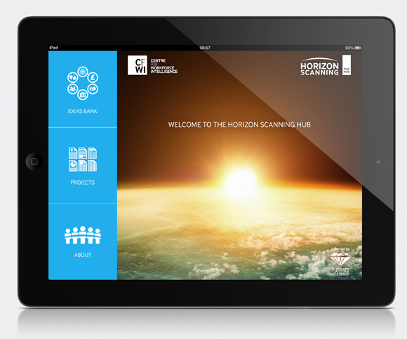 CfWI Horizon Scanning Hub iPad App